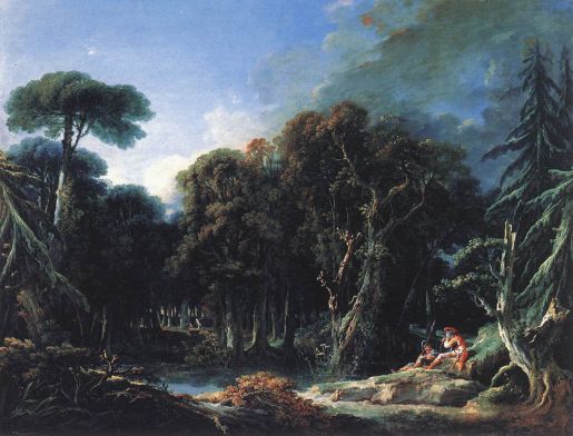 Francois Boucher - The Forest