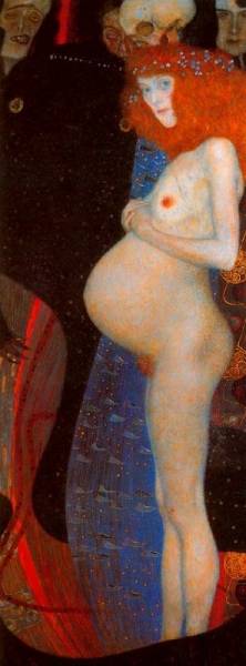 Gustav Klimt - Hope I 1903