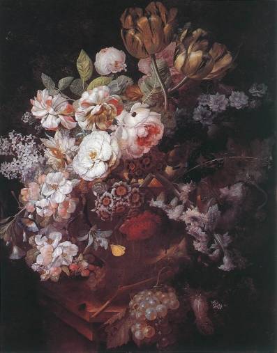 Jan van Huysum - Vase of Flowers