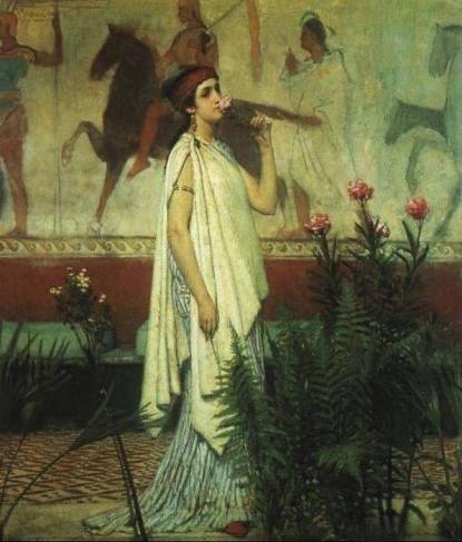 Lawrence Alma-Tadema - A Greek Woman