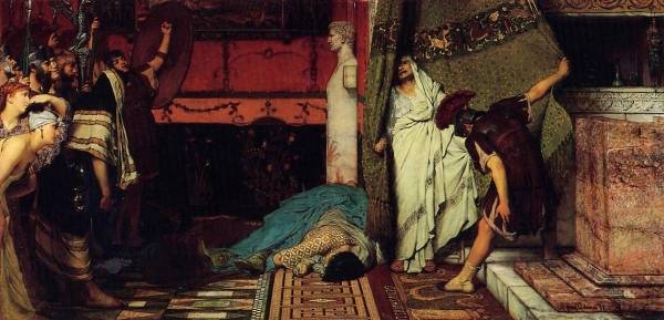 Lawrence Alma-Tadema - A Roman Emperor - Claudius