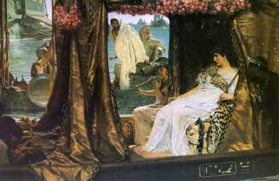 Lawrence Alma-Tadema - Antony and Cleopatra