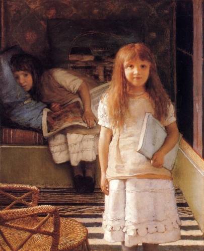 Lawrence Alma-Tadema - Laurense and Anna Alma-Tadema