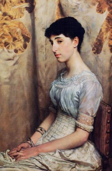 Lawrence Alma-Tadema - Miss Alice Lewis