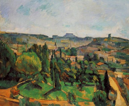 Paul Cezanne - Ile de France Landscape 2