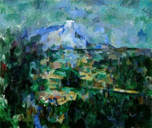 Paul Cezanne - Mont Sainte-Victoire Seen from les Lauves 4