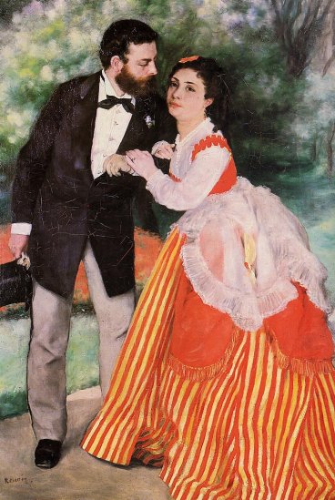 Pierre-Auguste Renoir - Alfred Sisley with His Wife