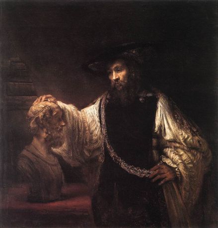 Rembrandt van Rijn - Aristotle with a Bust of Homer