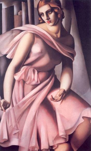 Tamara de Lempicka - Portrait of Romana de La Salle, 1928