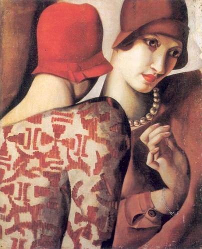 Tamara de Lempicka - Sharing Secrets, 1928