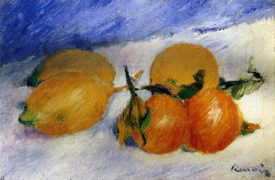 Pierre-Auguste Renoir - Still Life with Lemons and Oranges