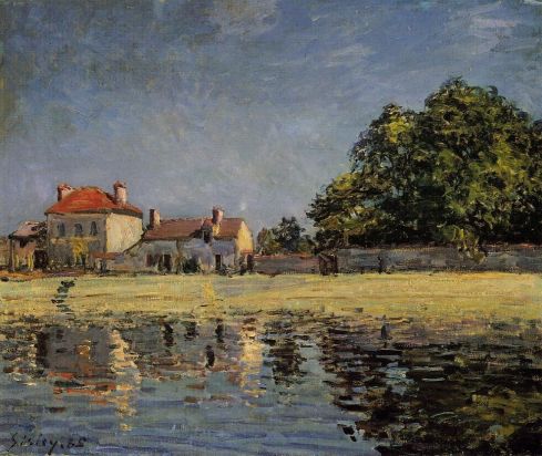 Alfred Sisley - Banks of the Loing at Saint-Mammes 3