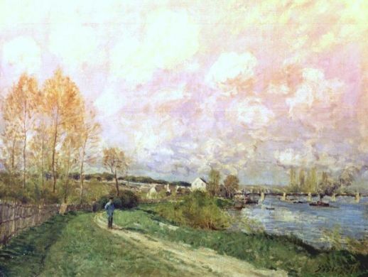 Alfred Sisley - Summer at Bougival