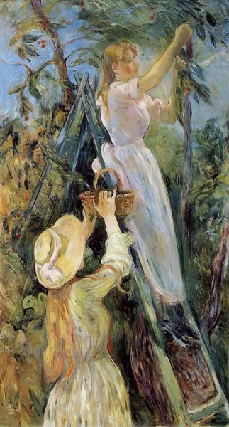 Berthe Morisot - The Cherry Tree