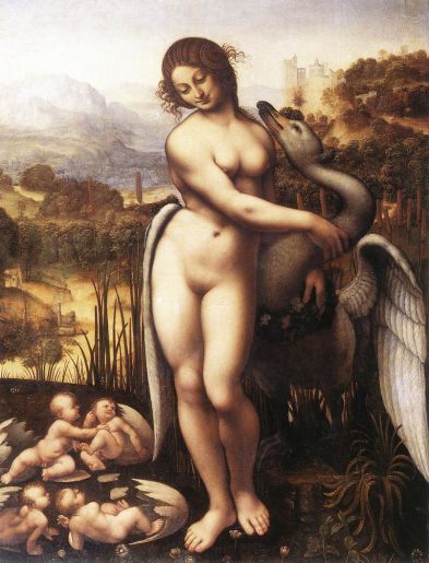 da Vinci - Leda and the Swan