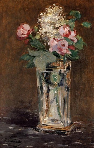 Edouard Manet - Flowers in a Crystal Vase 1