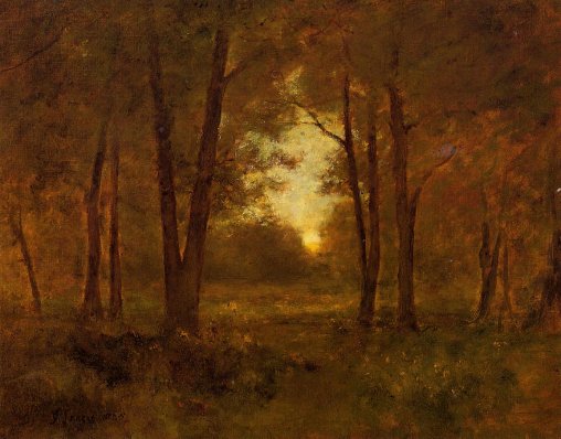 George Innes - Sundown Near Montclair