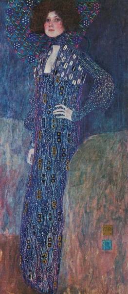 Gustav Klimt - Portrait of Emilie Floge