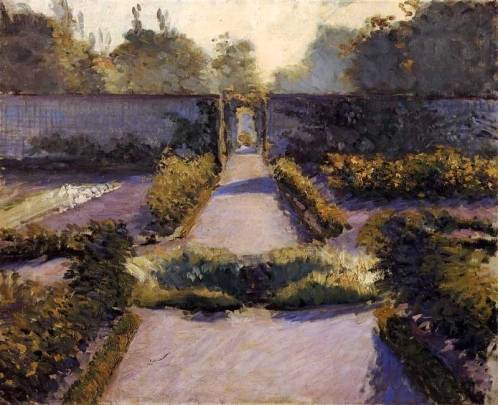 Gustave Caillebotte - The Kitchen Garden, Yerres