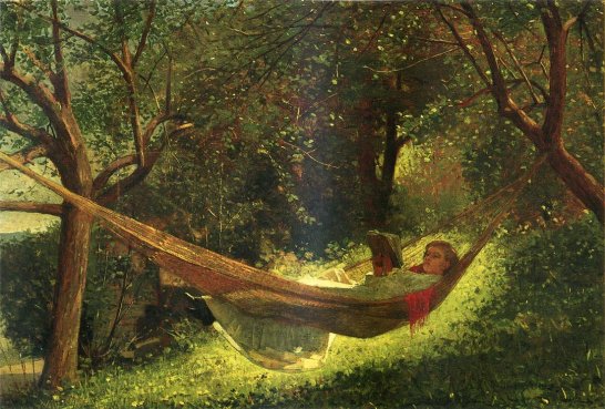 Homer Winslow - Girl In A Hammock