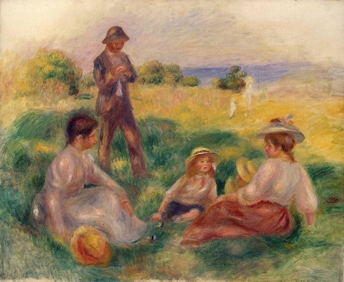 Pierre-Auguste Renoir - Party in the Country at Berneval