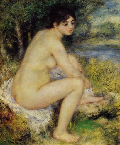 Pierre-Auguste Renoir - Seated Bather03