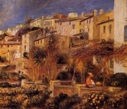 Pierre-Auguste Renoir - Terraces at Cagnes