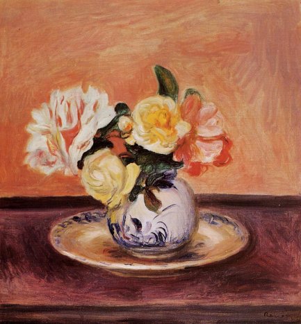Pierre-Auguste Renoir - Vase of Flowers02