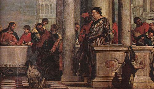 Feast in the House of Levi (detail)