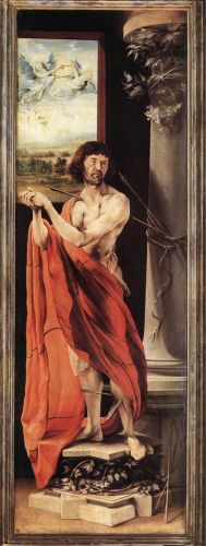 Isenheim Altarpiece - St Sebastian