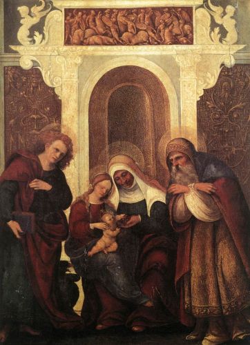 Madonna and Child with Saints