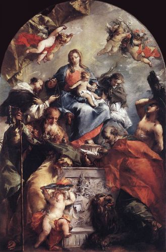 Madonna and Saints