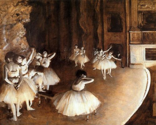 The Rehearsal of the Ballet on Stage 3