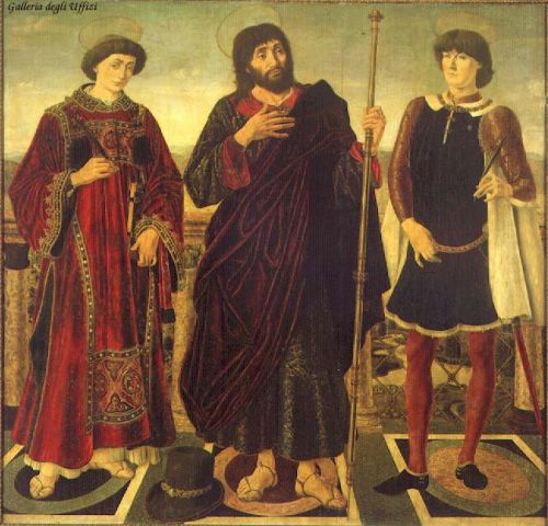 Altarpiece of the SS. Vincent, James and Eustace