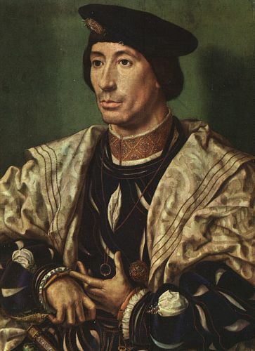 Portrait of Baudouin of Burgundy