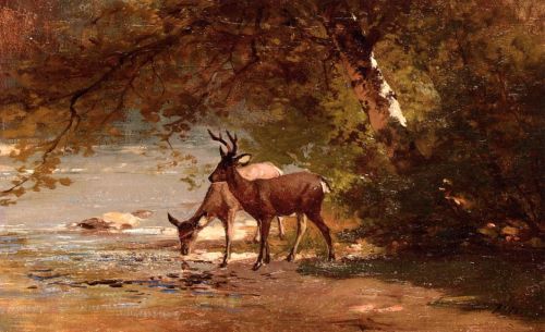 Deer in a Landscape