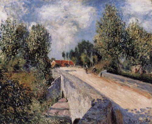 Bridge over the Orvanne near Moret