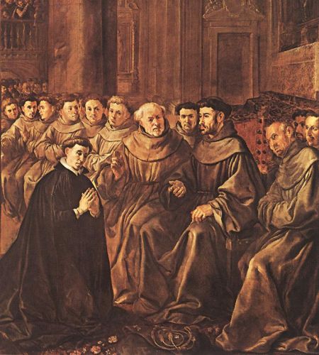 St Bonaventure Joins the Franciscan Order