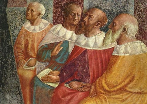 The Philosophers of Alexandria (detail)