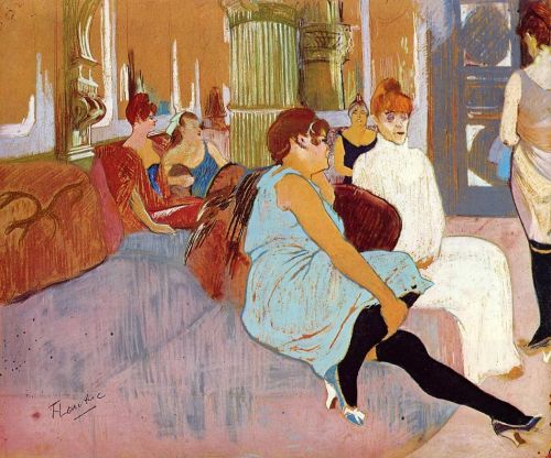 The Salon in the Rue des Moulins 2