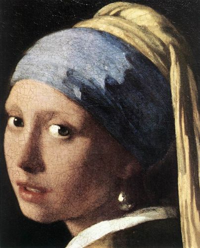 Girl with a Pearl Earring (detail)