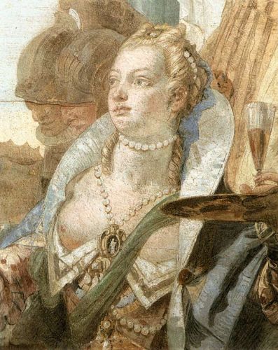 The Banquet of Cleopatra 2 (detail) 2