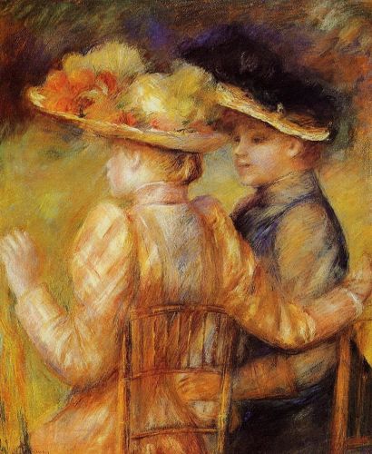 Two Women in a Garden