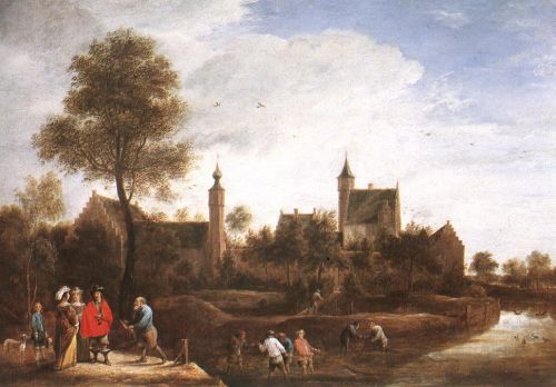 View of Het Sterckshof near Antwerp