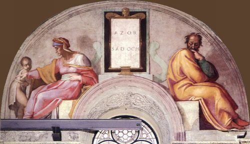 Ancestors of Christ - Azor - Zadok