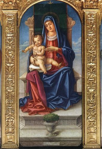 Madonna Enthroned