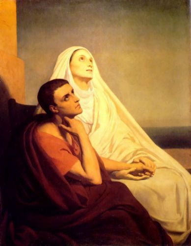 Saint Monique and Saint Augustine