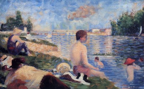 Bathing at Asnieres (Final Study)