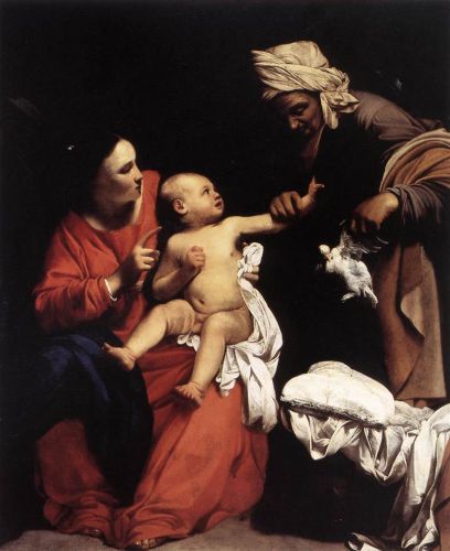 Madonna and Child with St Anne