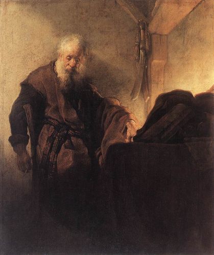 St Paul at his Writing-Desk